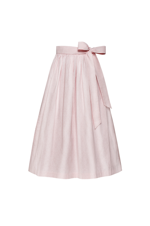 Baroque printed apron