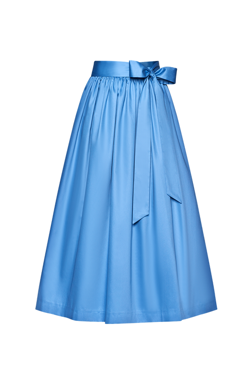 Apron in a plain colour