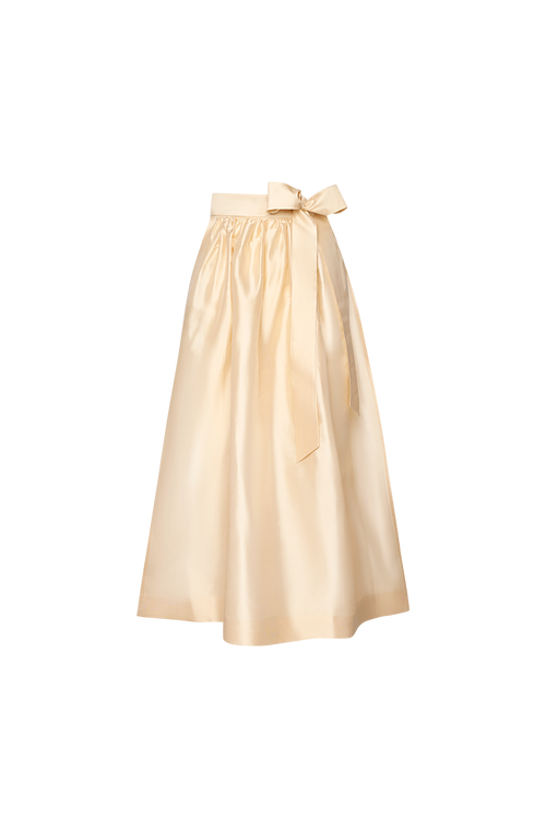Silk apron