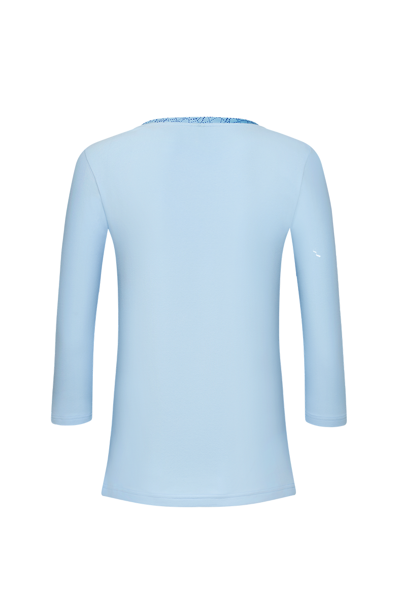 Shirt with floral wool-thread embroidery - Image 2
