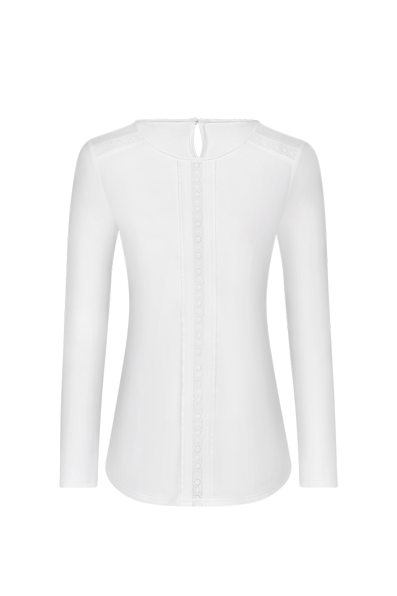 Eyelet-stitch shirt - Image 1