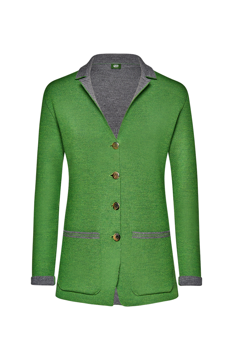 Knitted blazer - Image 1