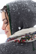 Hooded coat - thumbnail 7