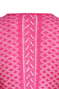 Plated cardigan with brocade pattern - thumbnail 5