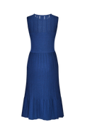 Fitted dress with artful knitted patterns - thumbnail 2