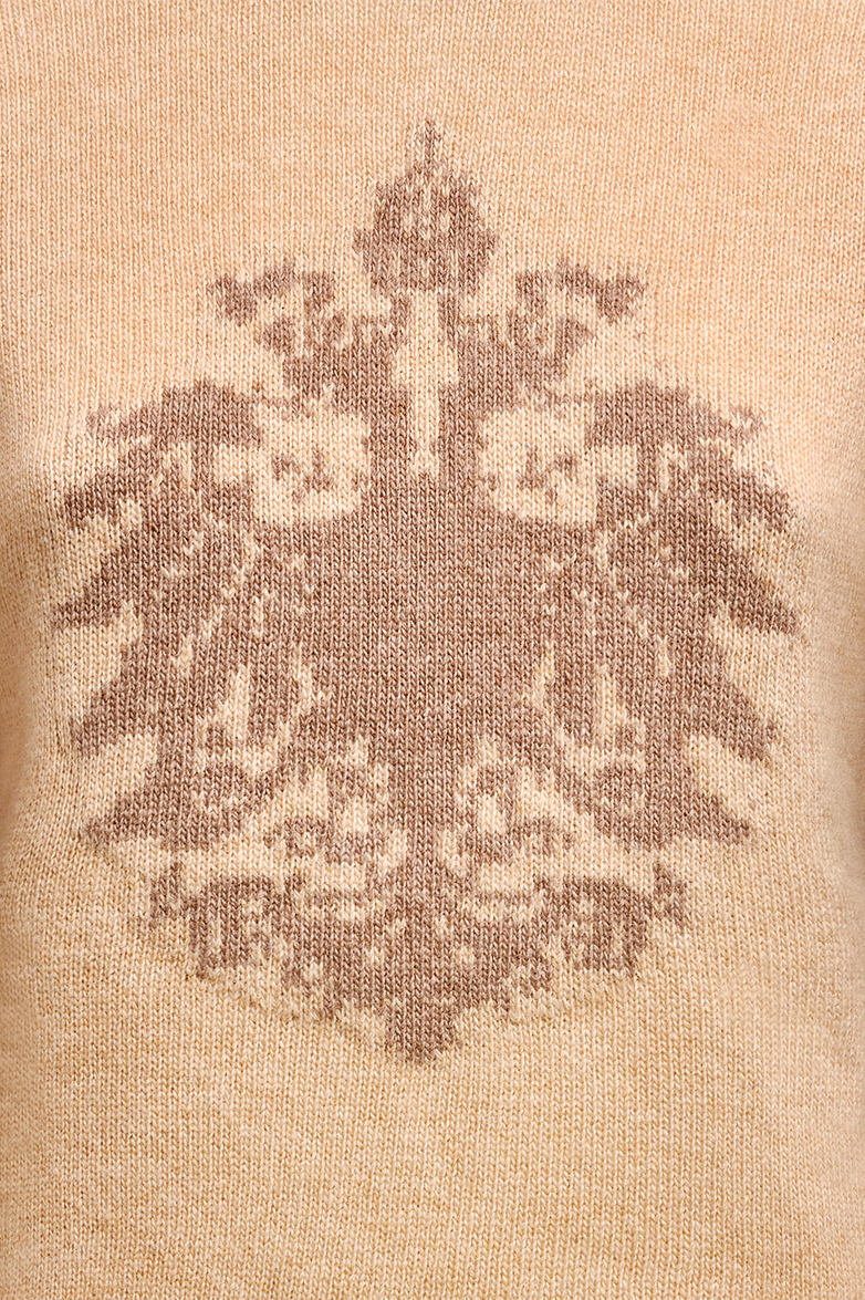 Knitted jumper with double-eagle intarsia - Image 3