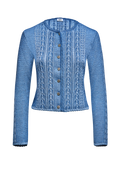 Jacket in plated knit - thumbnail 7