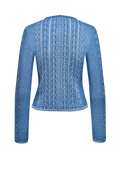 Jacket in plated knit - thumbnail 8