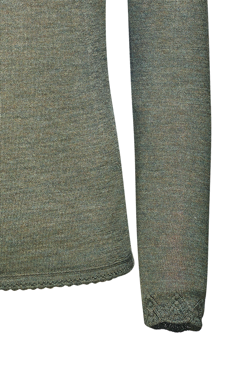 Knitted jumper in soft merino wool - Image 4