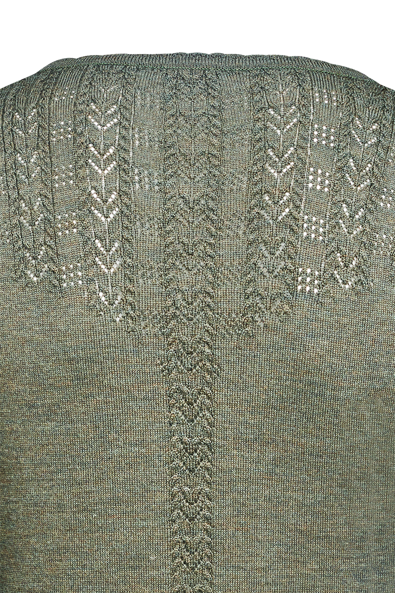 Knitted jumper in soft merino wool - Image 5