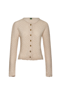 Cardigan in openwork pattern - thumbnail 1