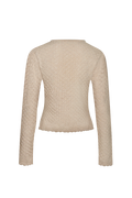 Cardigan in openwork pattern - thumbnail 2