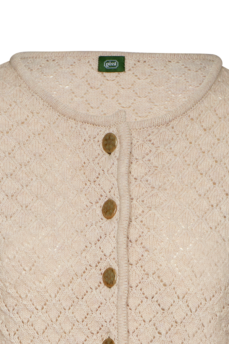 Cardigan in openwork pattern - Image 3