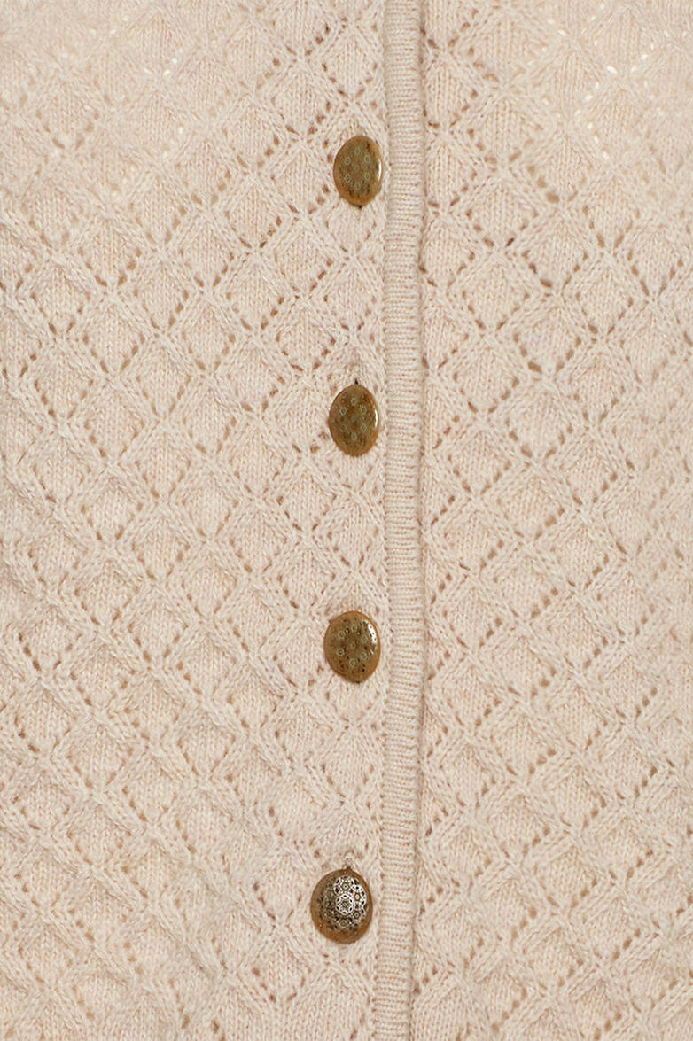 Cardigan in openwork pattern - Image 4