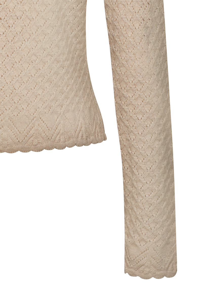Cardigan in openwork pattern - Image 6