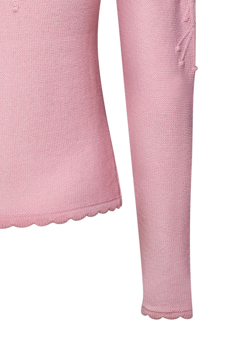 Cardigan with puff sleeves - Image 7