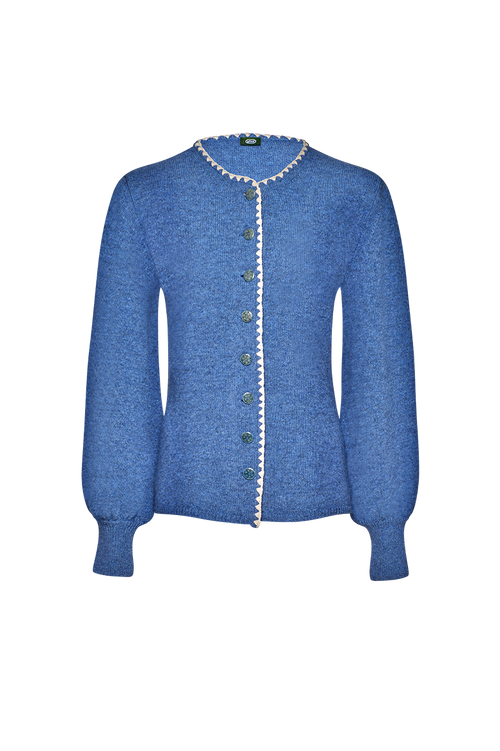 Strickjacke mit Glockenärmel