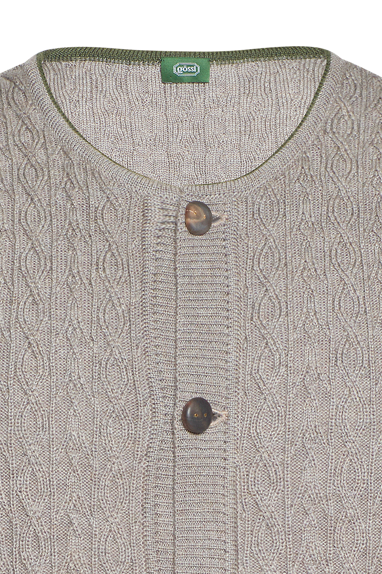 Pre-patinated knitted waistcoat - Image 3