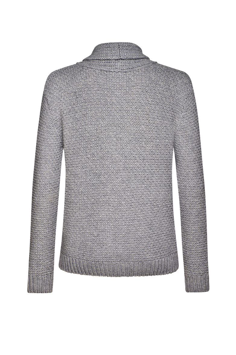 Cardigan with shawl collar - Image 2