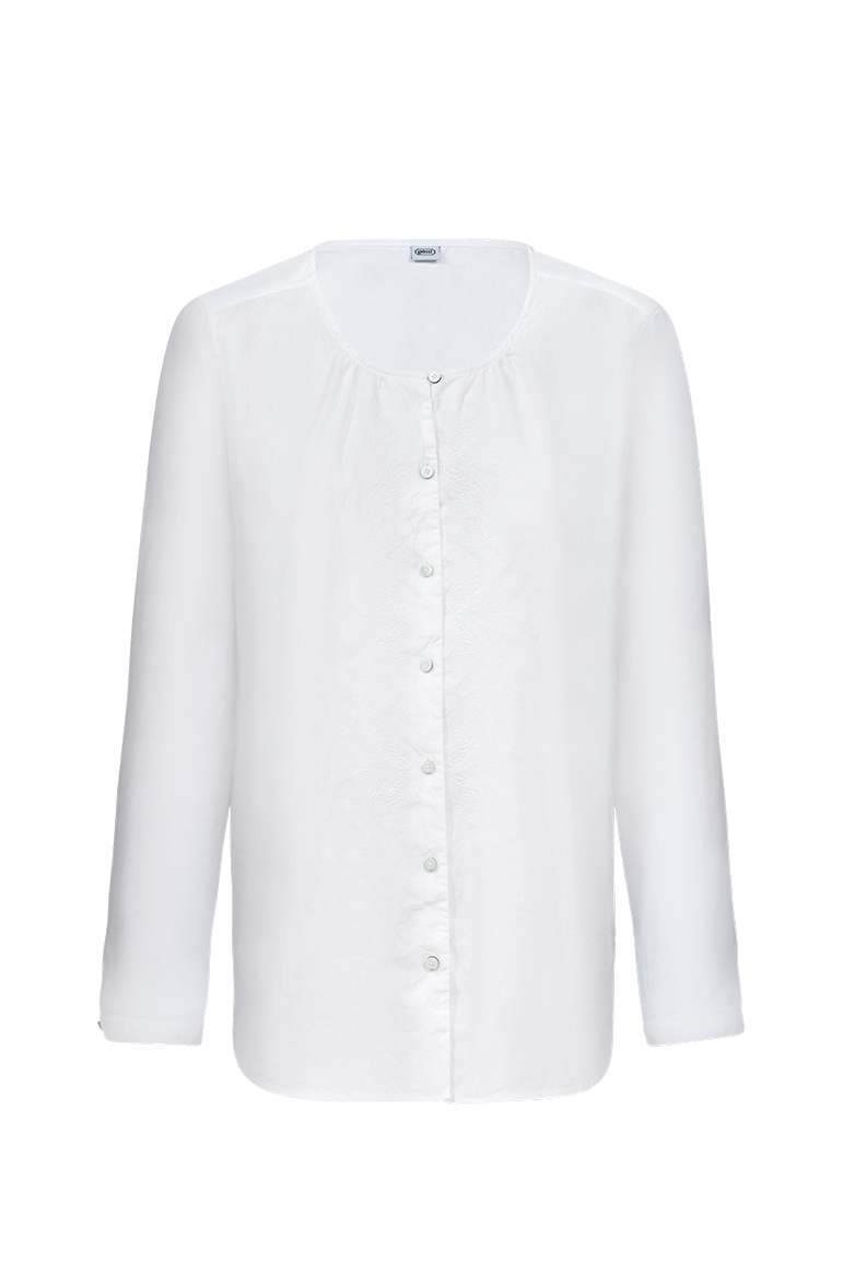 Blouse with paisley embroidery - Image 1