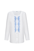 Blouse with paisley embroidery - thumbnail 7