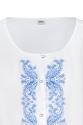 Blouse with paisley embroidery - thumbnail 9