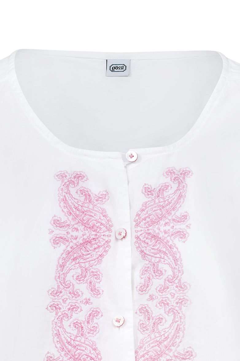Blouse with paisley embroidery - Image 15