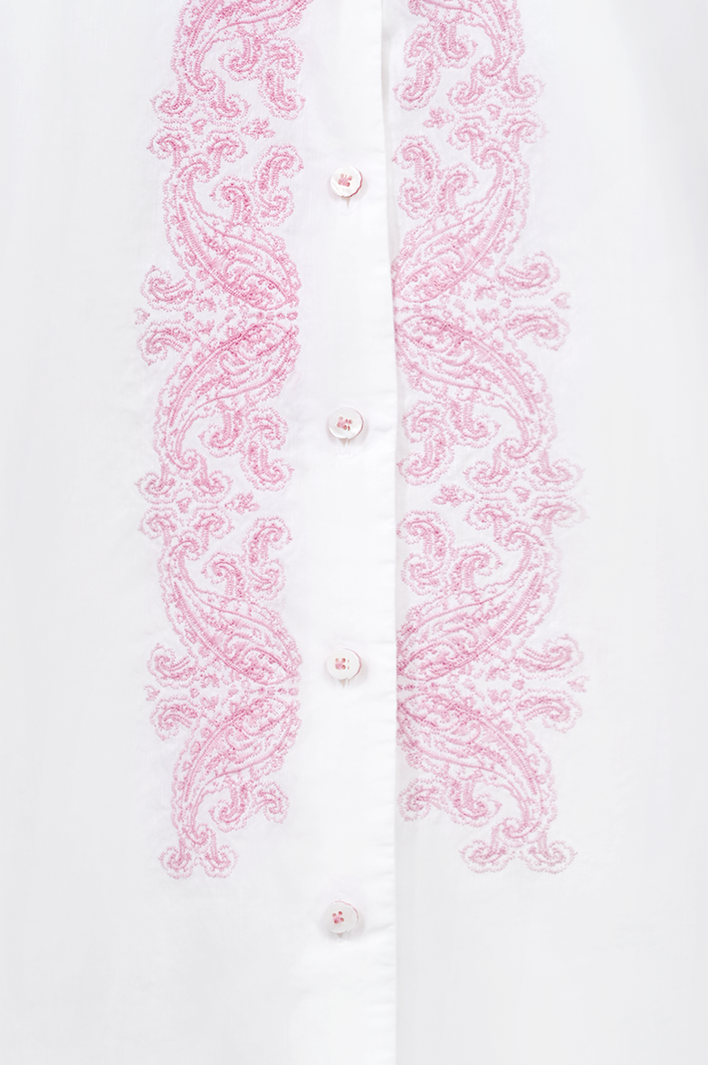 Blouse with paisley embroidery - Image 16