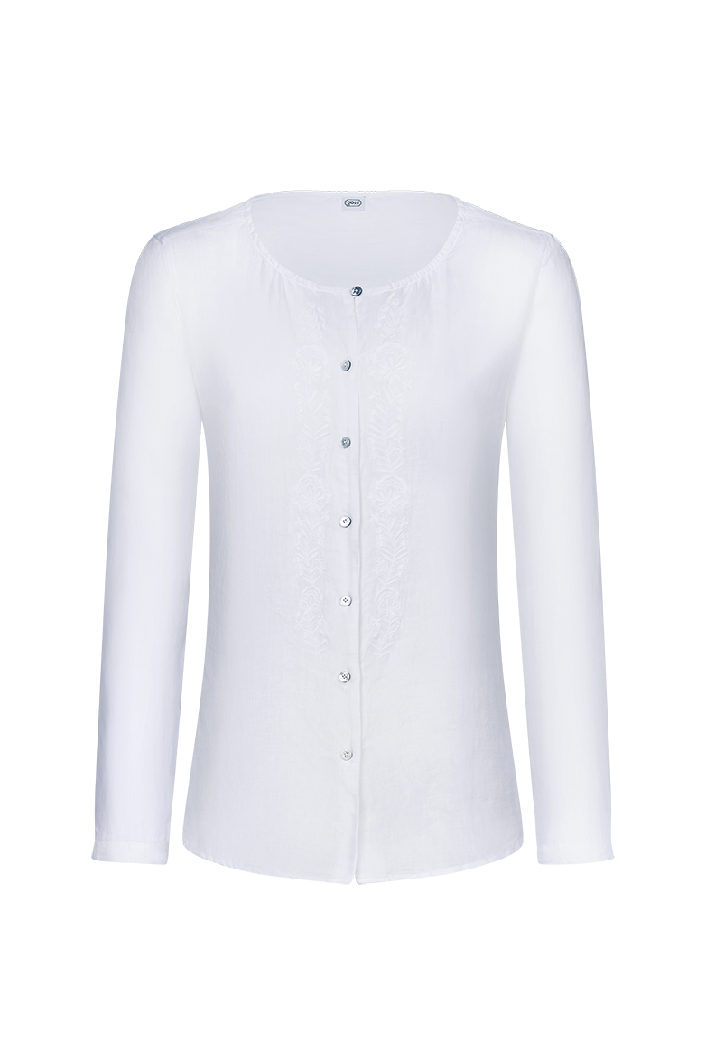Blouse with Alpbachtaler embroidery - Image 1