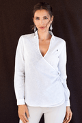 Wrap blouse - thumbnail 7