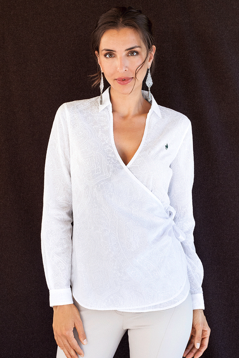 Wrap blouse - Image 7