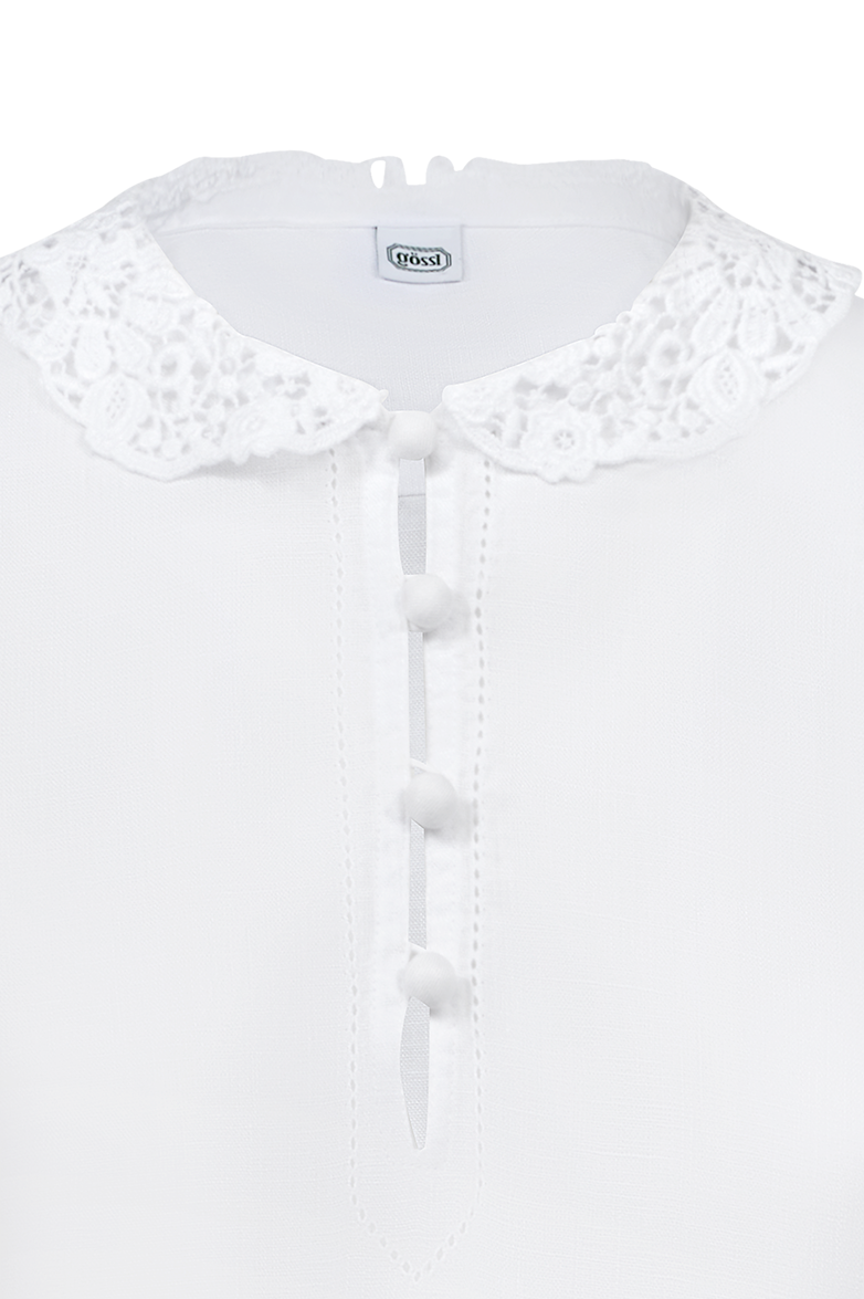 Blouse with bobbin lace - Image 3