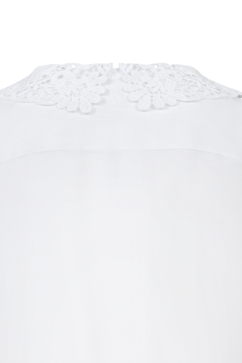 Blouse with bobbin lace - Image 5