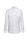 Edition blouse in cotton satin - thumbnail 1