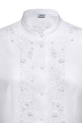 Edition blouse in cotton satin - thumbnail 3