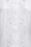 Edition blouse in cotton satin - thumbnail 4