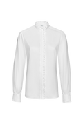 Blouse with fine ruffles - thumbnail 1