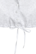 Dirndl blouse with shawl collar - thumbnail 3