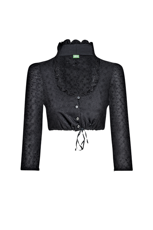 All-over embroidered Dirndl blouse