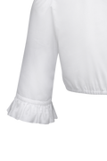 Dirndl blouse in cotton satin - thumbnail 6