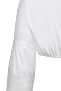 Edition Dirndl blouse in cotton satin - thumbnail 6