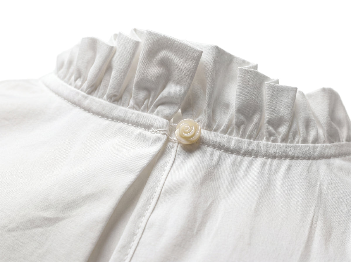 Dirndlbluse mit Rosen - Bild 7