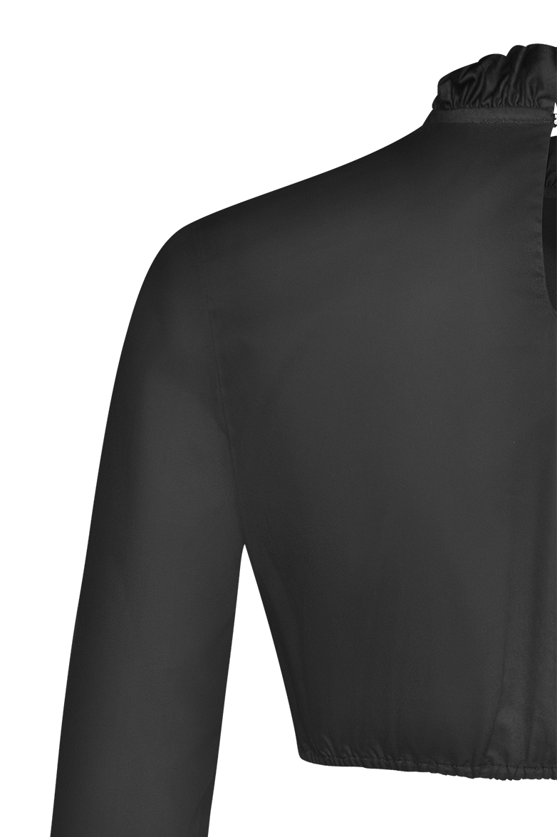 Dirndlbluse mit Rosen - Bild 14
