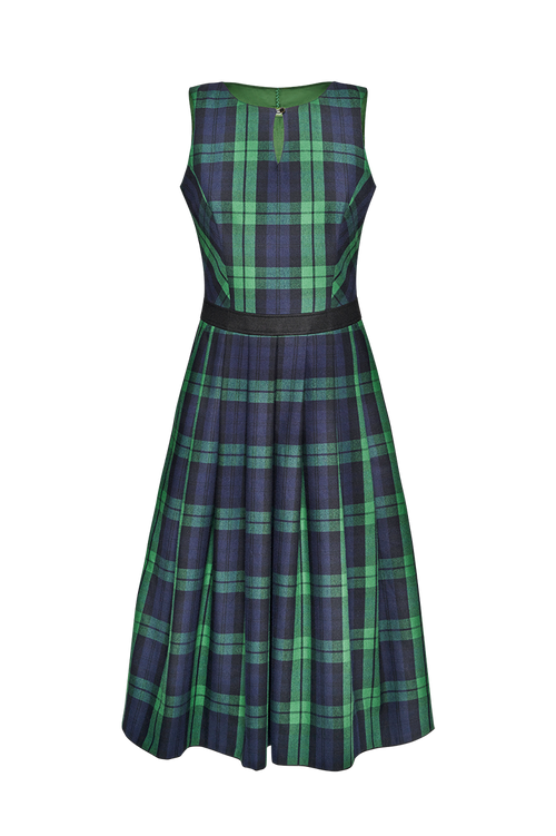 Check dress