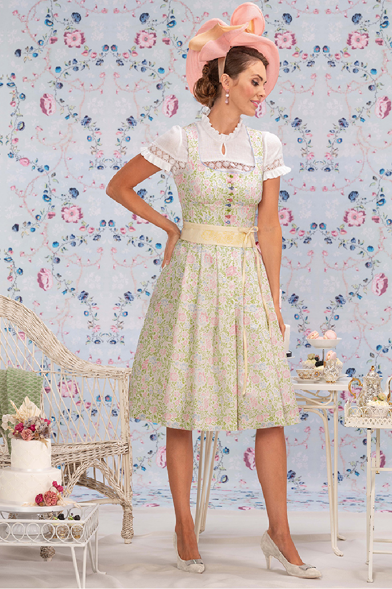 Millefleurskleid mit Modelmuster - Bild 7