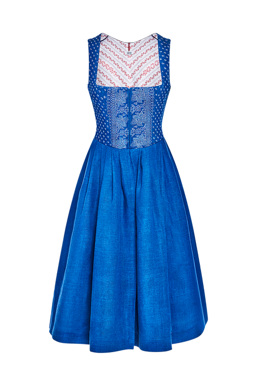Echtes Blaudruckdirndl Edition