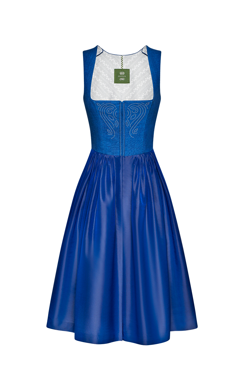 Blaudruck Dirndl set with studs - Image 1