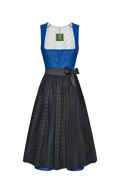 Blaudruck Dirndl set with studs - thumbnail 3