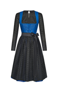 Blaudruck Dirndl set with studs - thumbnail 4