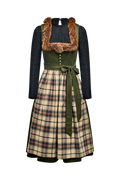 Jagd-Dirndl mit Rotfuchsband - Miniatur 4